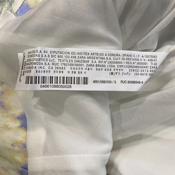 Zara Women’s One Piece Swim Suit Size Small - Picture 6 of 8